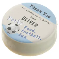 Retro Football Soccer Ball Sport Birthday Party Chocolate Covered Oreo