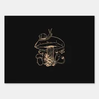 Cottagecore Aesthetic Mushroom Snail Goblincore My Sign