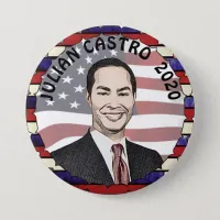 Julian Castro for President 2020 Election Support Button