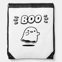 Little Boo Minimal Style Drawstring Bag