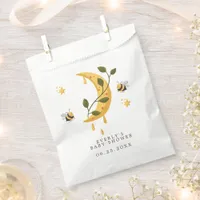 Celestial Bumblebee Moon Bee Baby Shower Favor Bag