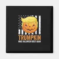 Make Halloween Great Again Trumpkin Funny Hair Pum Magnet
