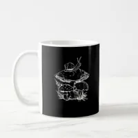 Cottagecore Aesthetic Mushroom Snail Fungi Goblinc Coffee Mug