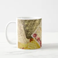 Vintage Sheet Music Musical Notes Coffee Mug