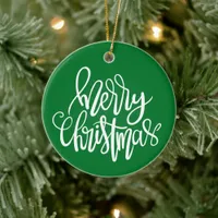 Merry Christmas - Christmas Ornament