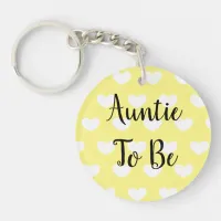 Aunt to Be, Pregnancy Announcement Ultrasound Keychain