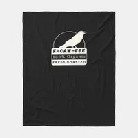 F-Caw-Fee Organic Style Classic Fleece Blanket