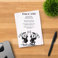 Happy Graduation Couple or Friends Class of 20XX Acrylic Invitations