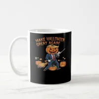Make Halloween Great Again – Spooky Autumn Quote Coffee Mug