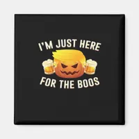 Trumpkin Just For The Boos Halloween Costume Magnet