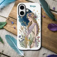 AstroArt Virgo Zodiac - AI Designed iPhone 16 Case