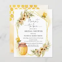 Budget Meant To Bee Honeybee Floral Bridal Shower