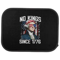 No Kings In America Since 1776 Distressed USA Car Floor Mat
