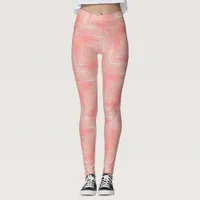 Pastel Haze Pink Peach Leggings ★Psydefx★