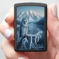 Ural Owl Specter of the Icy Heights Zippo Lighter