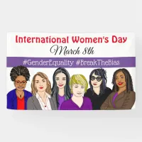 International Women's Day March 8th   Banner