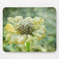 Frosty Zinna Mouse Pad