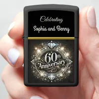 Radiant Glow: 60th Anniversary Design Zippo Lighter