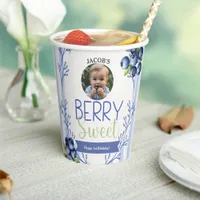 Berry Sweet Birthday Blueberry Paper Cup