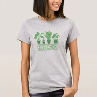 Garden Grandma Green Houseplants T-Shirt