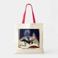 Vintage Madam Malaria Mosquito Tote Bag