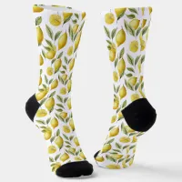 Citrus Lemon Lime  Socks