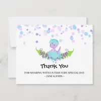 *~* Baby Hatching Dinosaur Baby Shower Thank You
