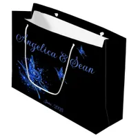 Lunar Moth Magical Wedding  Large Gift Bag