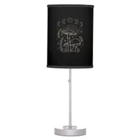 Goblincore Aesthetic Academia Cottagecore Mushroom Table Lamp