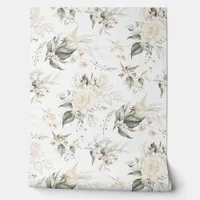 Pearl Blush Floral Elegance Pattern ID989 Wallpaper