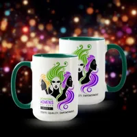 Stylized Colorful Trio of Women IWD 2025 Mug