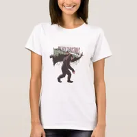 Bigfoot Merry Christmas T-Shirt