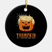 Trumpkin - Best Halloween Costume Tri-Blend Ceramic Ornament