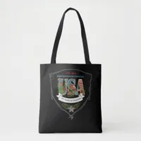 US 250 Years of Freedom Midnight Black Elegant  Tote Bag