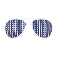 4th of July Aviator Sunglasses