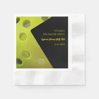 Pickleball Bachelor Party Classic Stylish dink Napkins