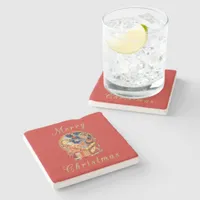 The Last Package Stone Coaster