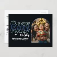 Arctic Holiday Cozy Vibes Retro Christmas Photo