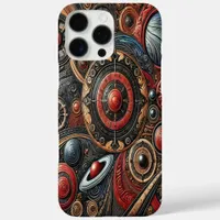 Exploration of Cosmic Patterns in Alien Realms iPhone 16 Pro Max Case