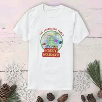 Happy Holidays Colorful Retro Family Reunion  T-Shirt