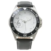 *~* Classic Treble Clef Creative Modern Music Note Watch