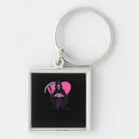 Heart Hands Reaper Classic Meme Keychain