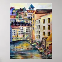 Stockholm, Gamla Stan, Old Town Poster