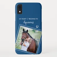 Custom Photo Equine Horse iPhone XR Case