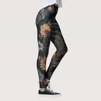 Floral Symbol Leggings