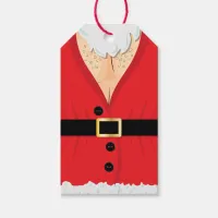 Funny Santa Novelty Christmas Gift Tags