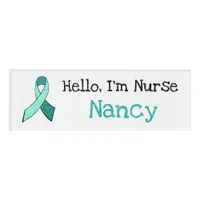 Personalized Hello, Im Nurse Name Tag