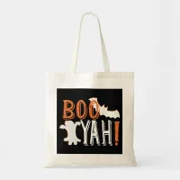 booyah cute halloween tote bag