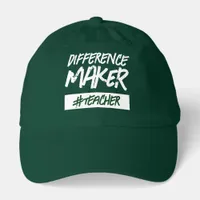 Difference Maker Hashtag Job Title Hat