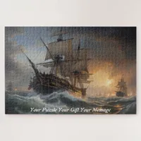 Tempest of Triumph: The Age of Sail in Battle Jigsaw Puzzle